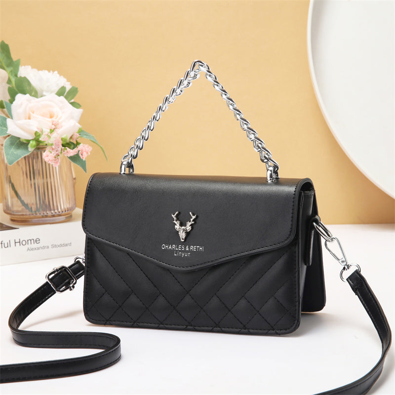 Sac bandoulière élégant avec rabat