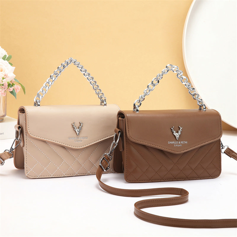 Sac bandoulière élégant avec rabat