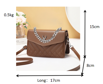 Sac bandoulière élégant avec rabat